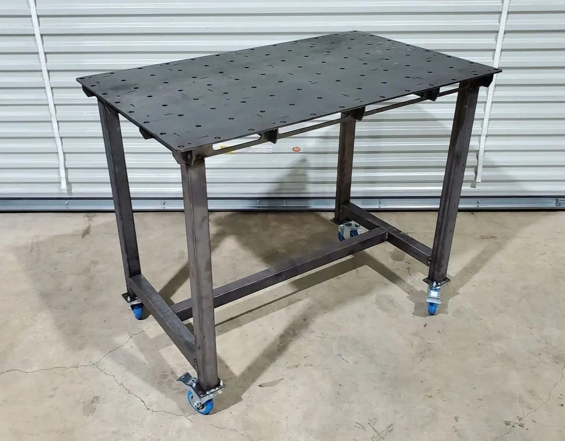How to Build a Versatile and Sturdy Rolling Welding Table with Ease